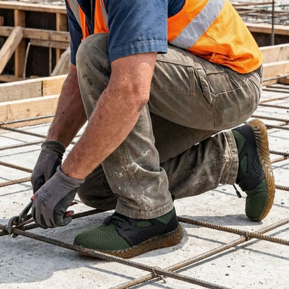AirShield™ Breathable Steel-Toe Work Shoes - CalderWood