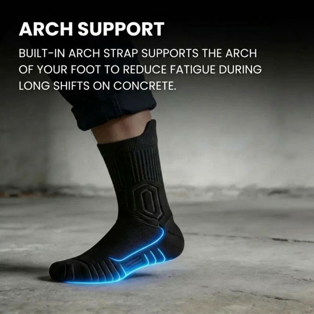 Crew Bamboo Fiber Work Socks - CalderWood