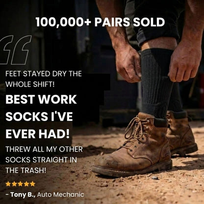 Boots Bamboo Fiber Work Socks - CalderWood