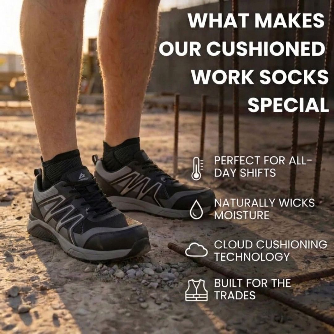 Ankle Bamboo Fiber Work Socks - CalderWood