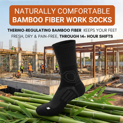 Crew - Bamboo Fiber Work Socks