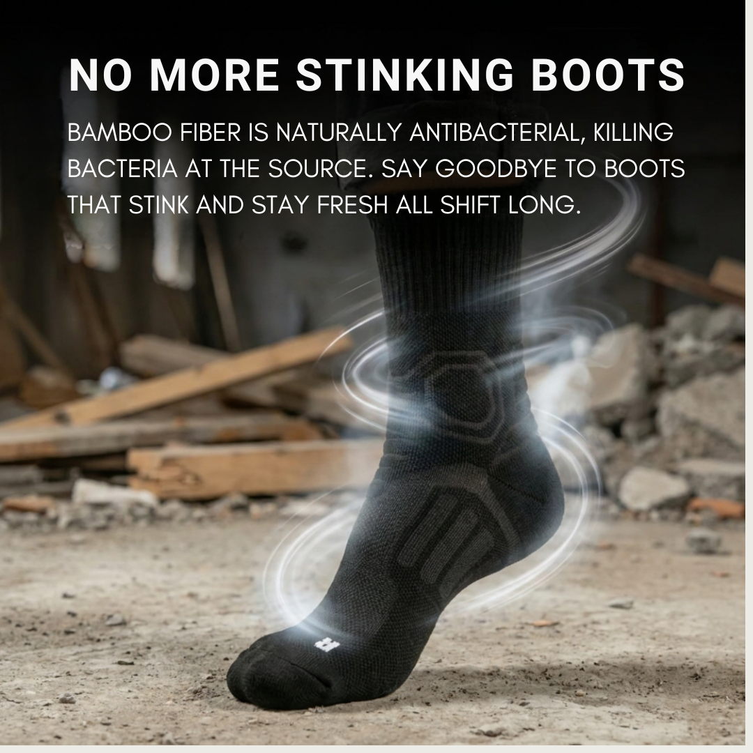 Boots - Bamboo Fiber Work Socks