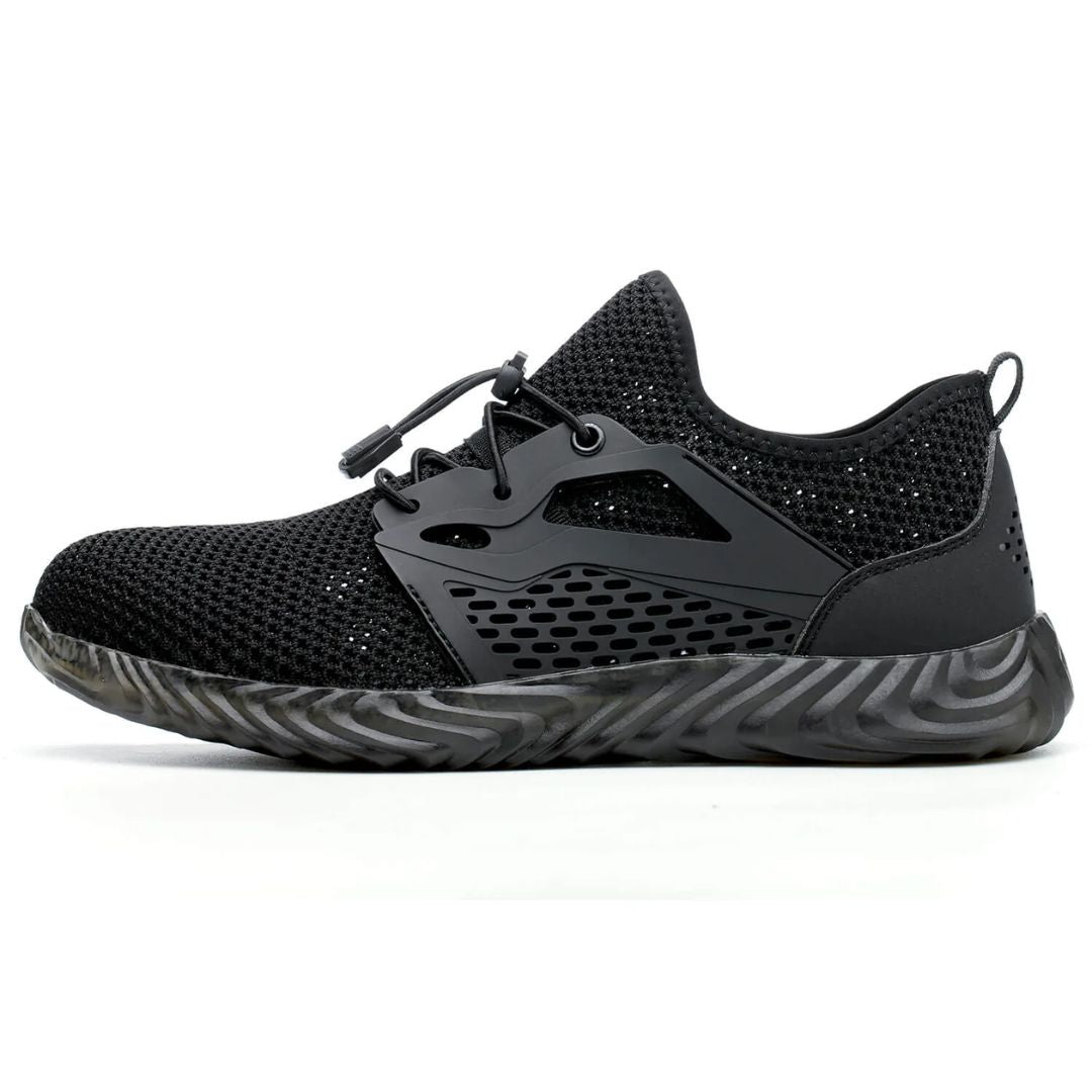 AirShield™ Breathable Steel-Toe Work Shoes - CalderWood