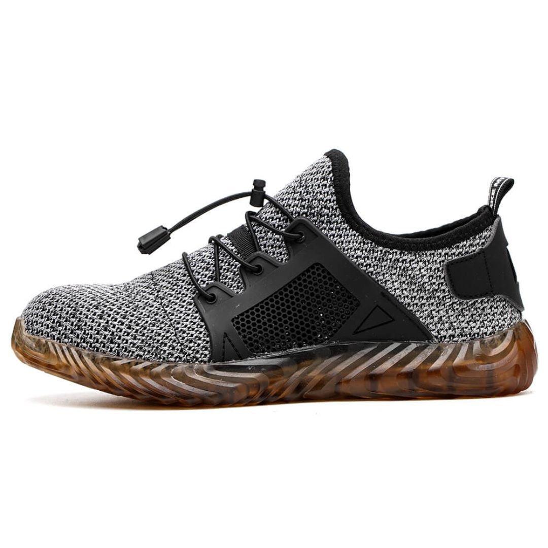 AirShield™ Breathable Steel-Toe Work Shoes - CalderWood