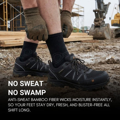 Ankle Work Socks — 4 Pairs (Buy 2, Get 2 Free) - CalderWood