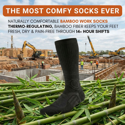 Boots - Bamboo Fiber Work Socks