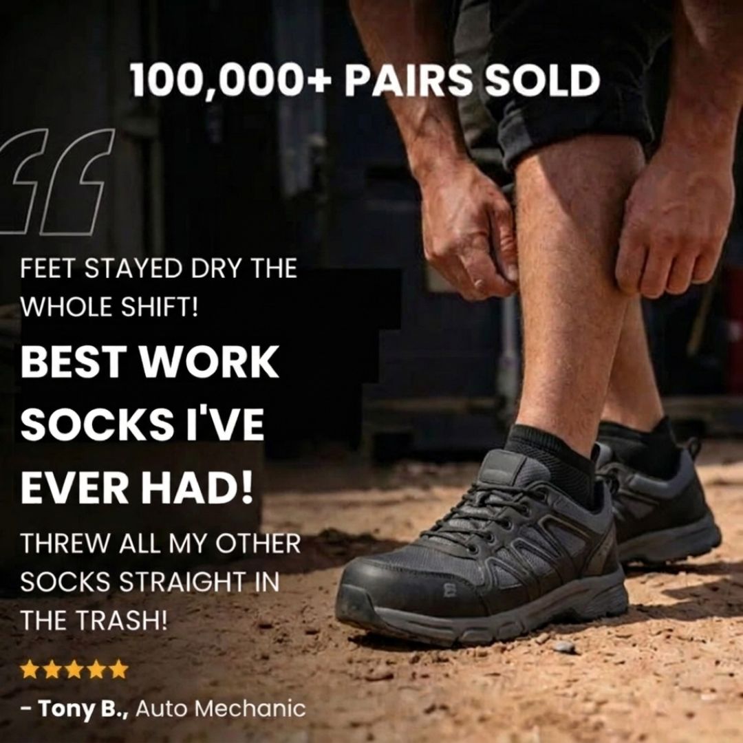 Ankle Bamboo Fiber Work Socks - CalderWood