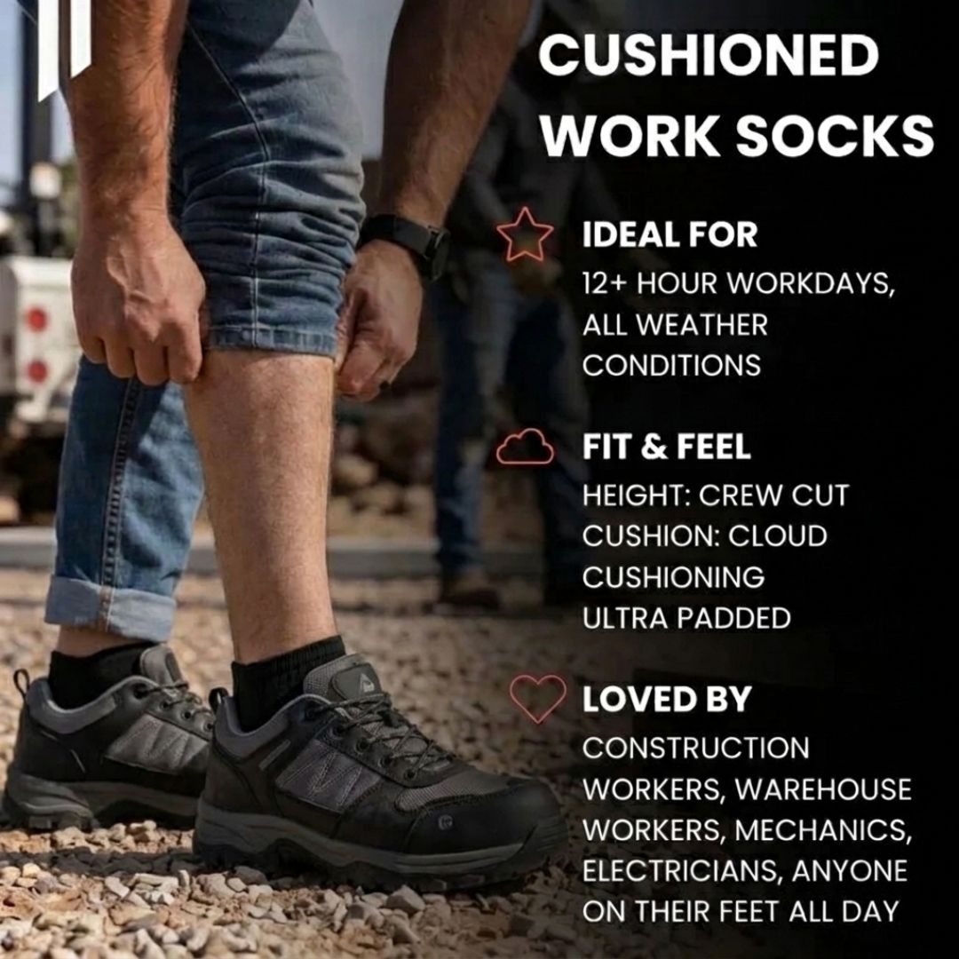 Ankle Bamboo Fiber Work Socks - CalderWood
