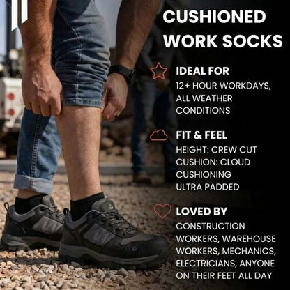 Ankle Bamboo Fiber Work Socks - CalderWood