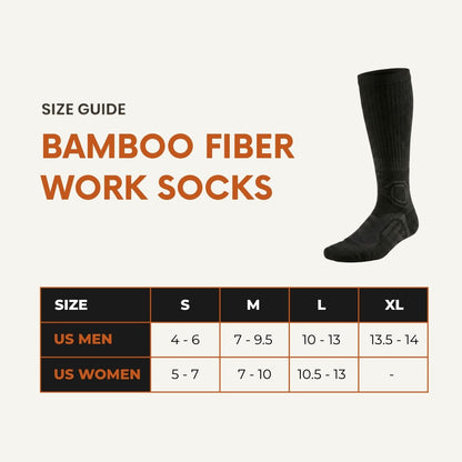 Boots - Bamboo Fiber Work Socks